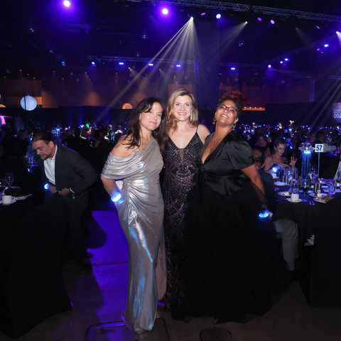 Three women at the Gala 2024