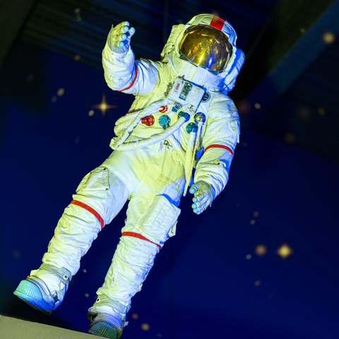 An image showing an astronaut in Exploring Space