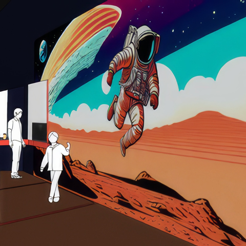 Exploring Space Rendering