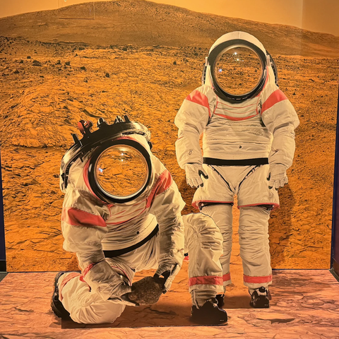 Spacesuit photo in Exploring Space