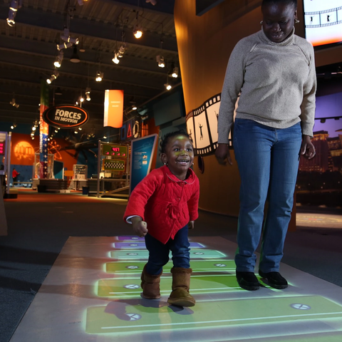 Interactive Video Floor