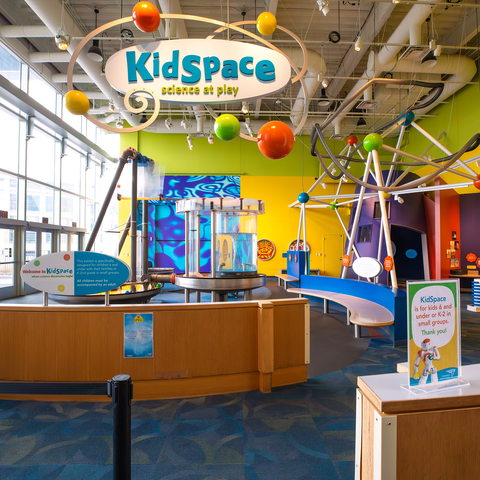Profile of the KidSpace exhibit at Connecticut Science Center
