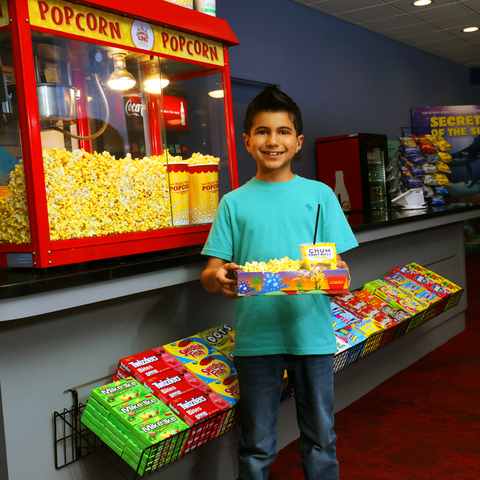 Concessions Popcorn Boy