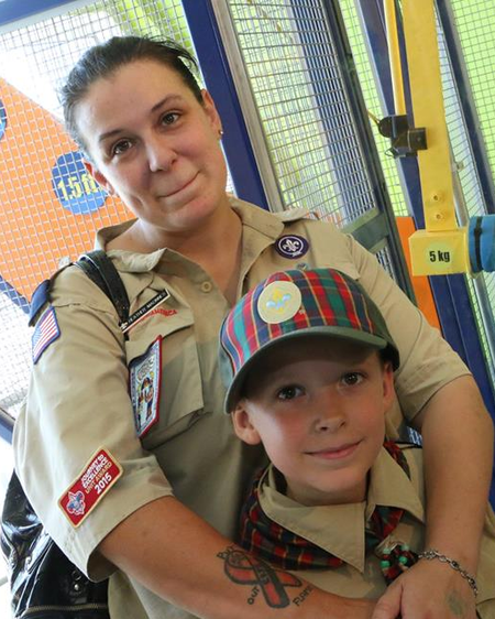 Scout - Mom and Son