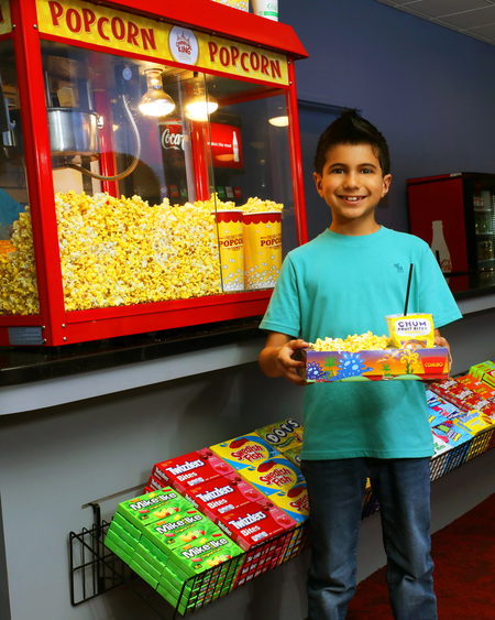 Concessions Popcorn Boy