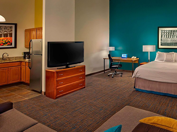 Studio suite at Residence Inn Downtown Hartford