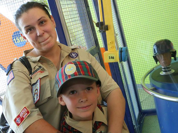 Scout - Mom and Son