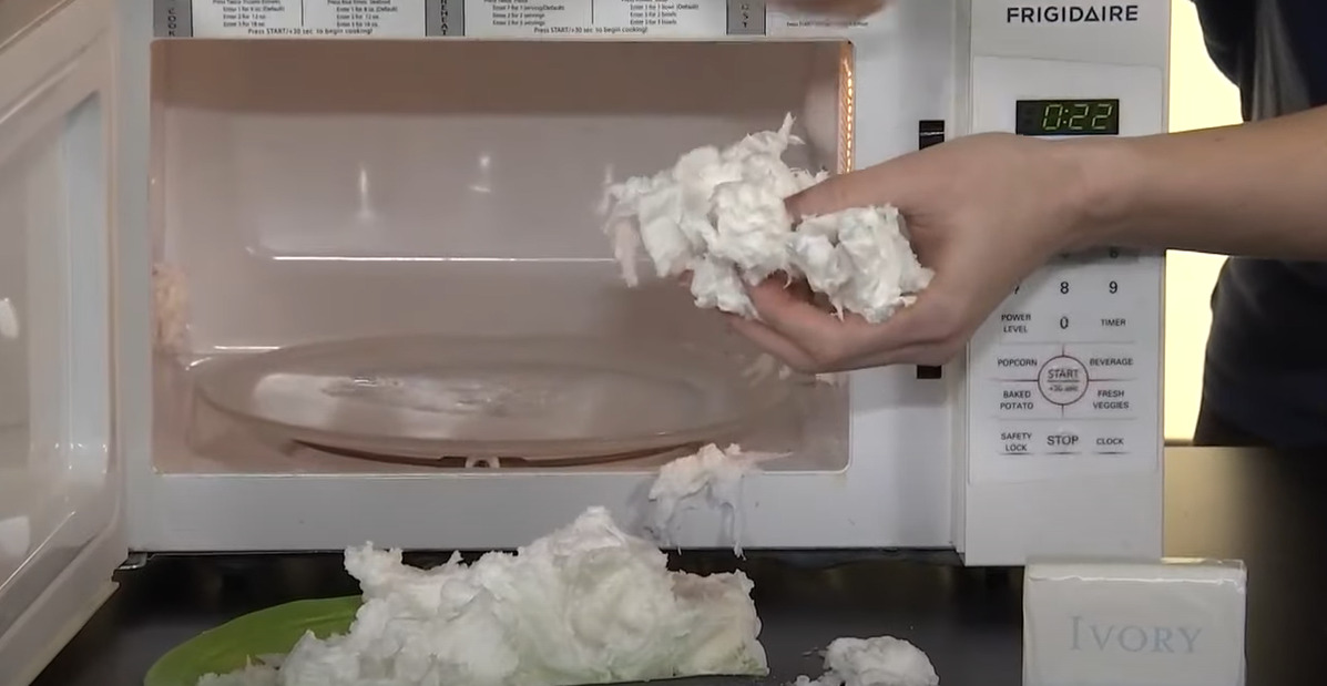 Science Sunday: Soap in a Microwave